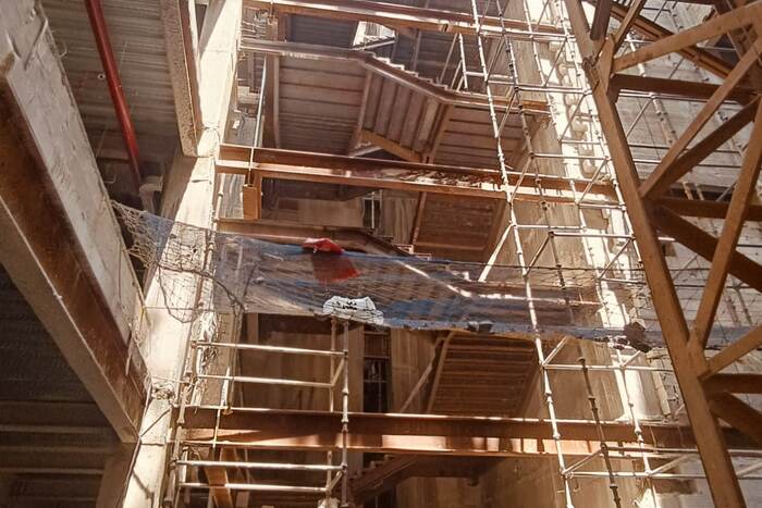 Roof structural framework