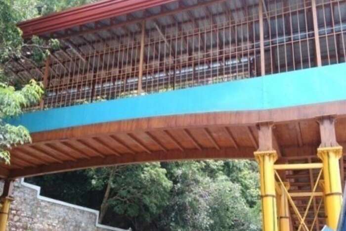 Tirumala bridge works