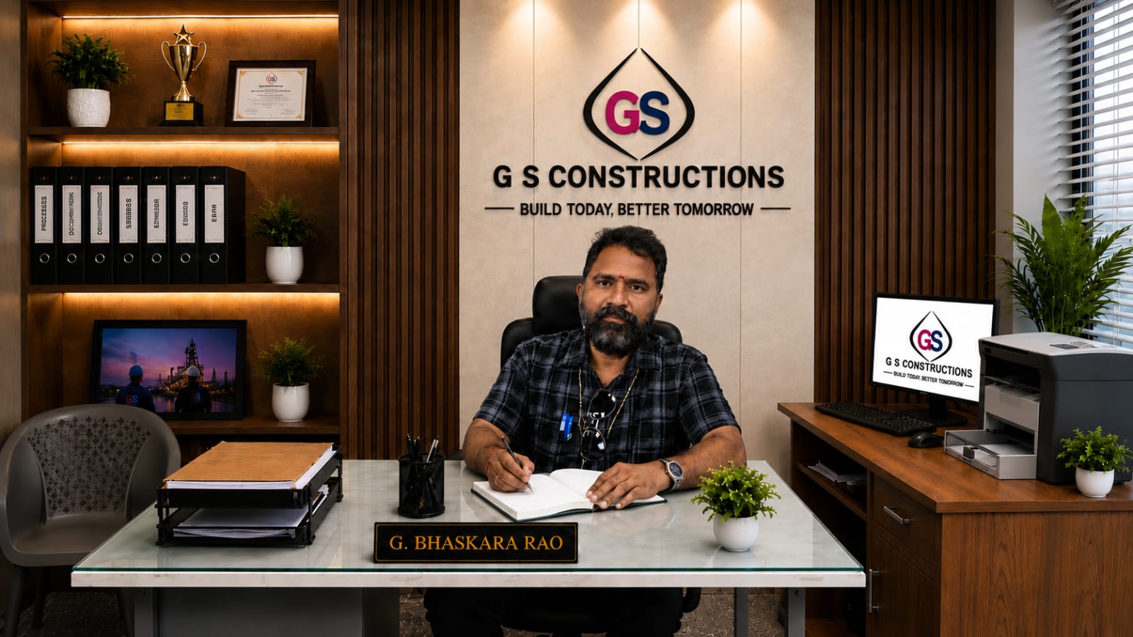 G. Bhaskara Rao, Director, G.S. Constructions